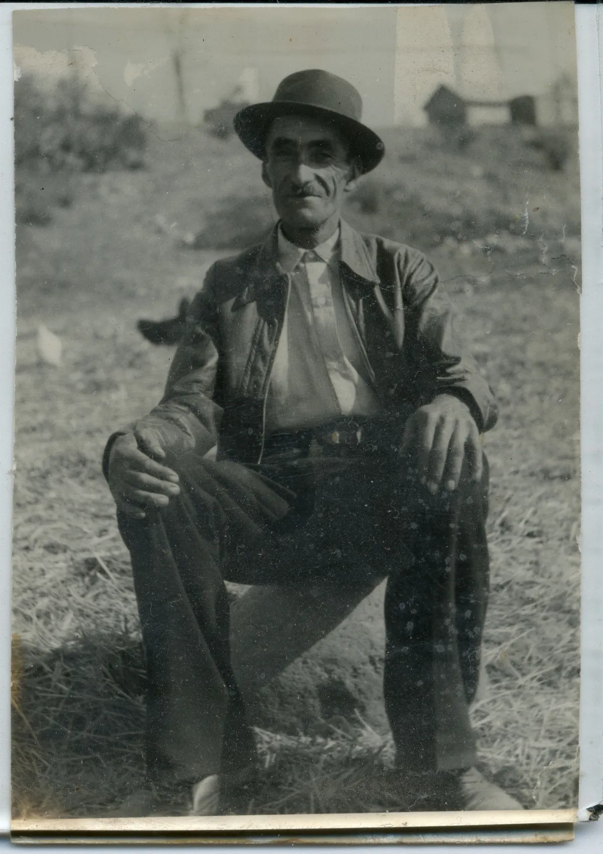 Hombre campesino — Calle Larga — 1940 | Chile de Ayer