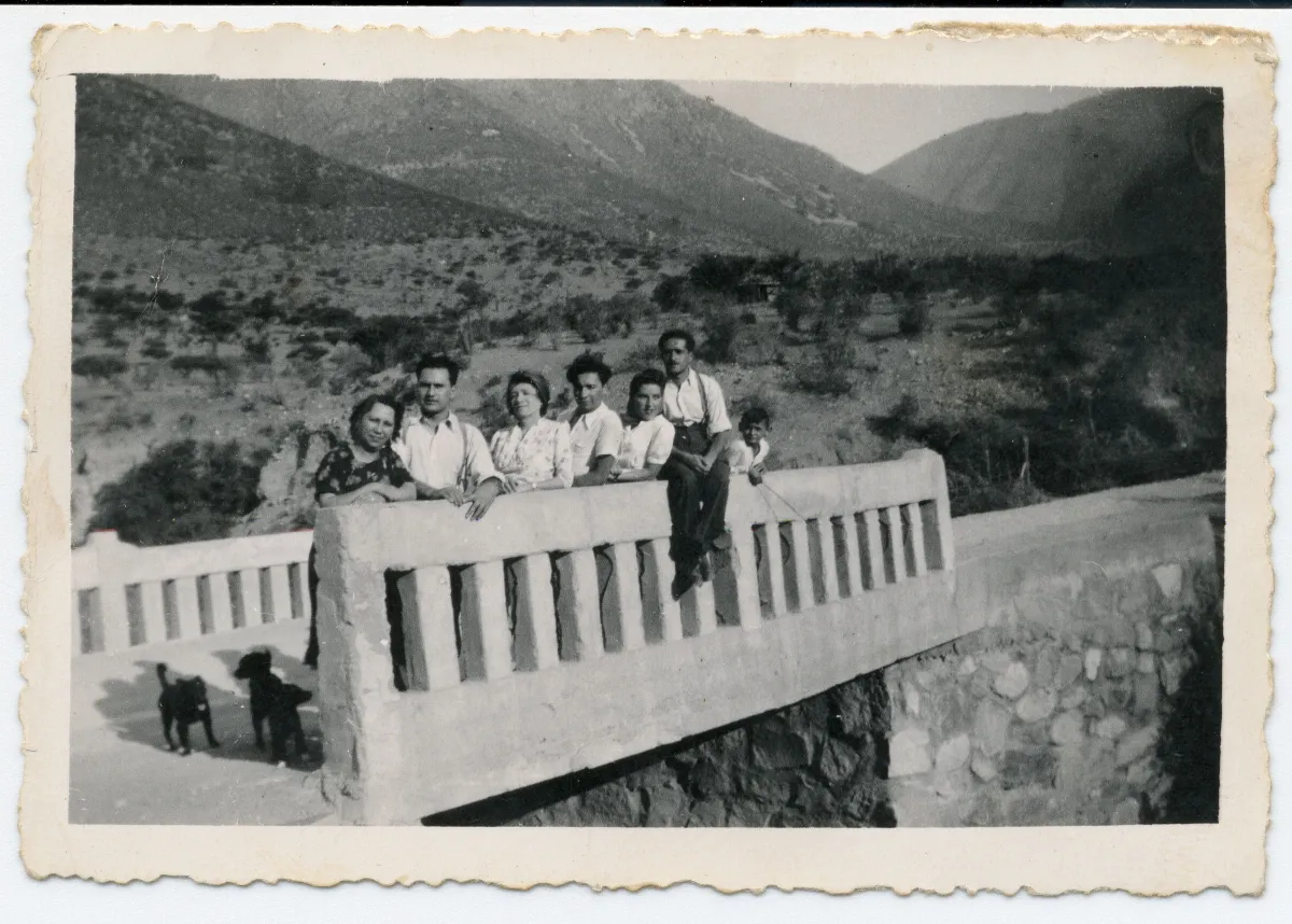 Puente Fundo El Castillo — Calle Larga — 1948 | Chile de Ayer