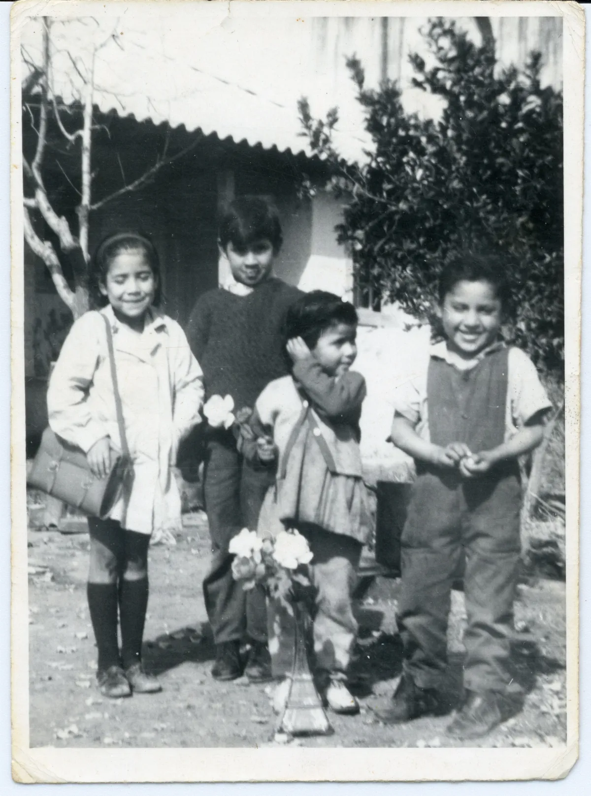 Niños Familia Muñoz Salinas, Calle Larga, 1972