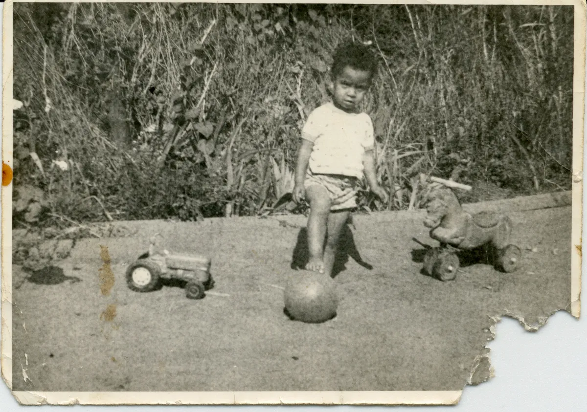 Niño Alejandro Muñóz Saliinas — Calle Larga — 1979 | Chile de Ayer
