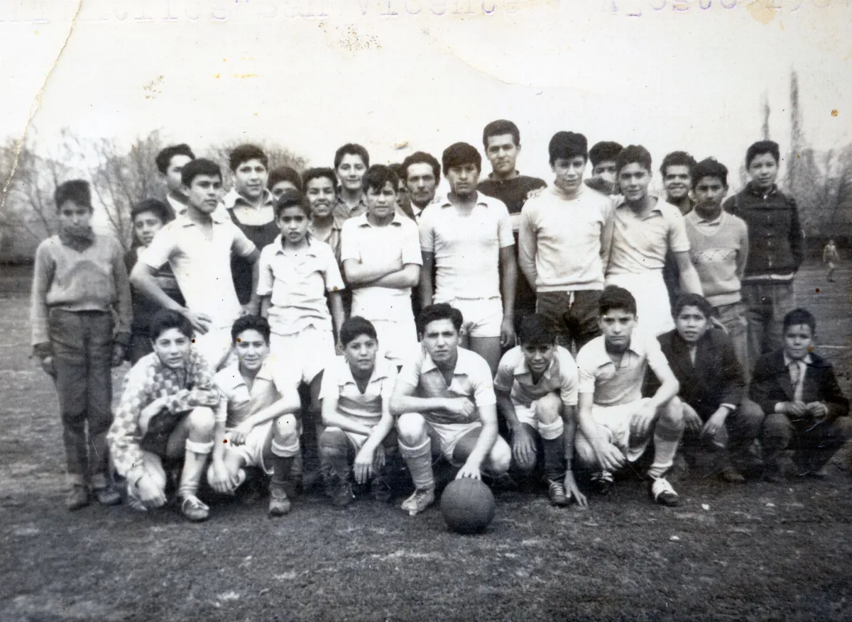 Juveniles del Club Deportivo Rosa Squella — Calle Larga — 1967 | Chile de Ayer