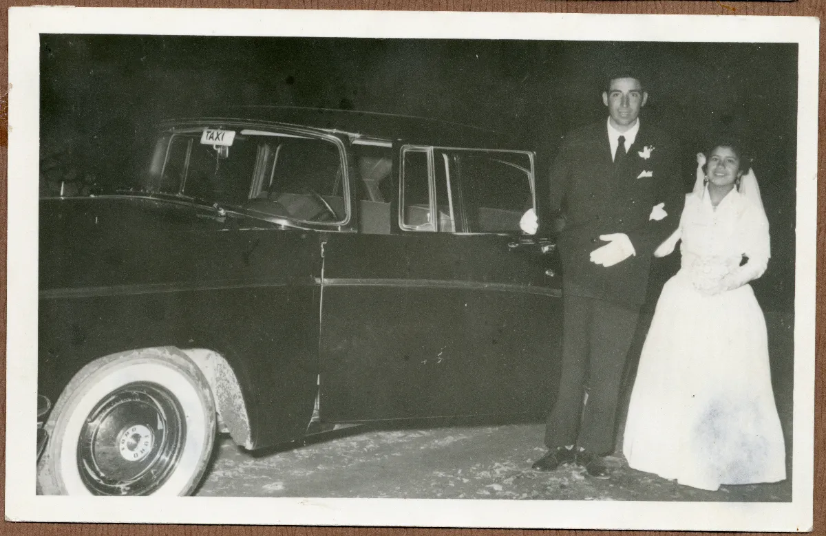 Novios — Calle Larga — 1960 | Chile de Ayer
