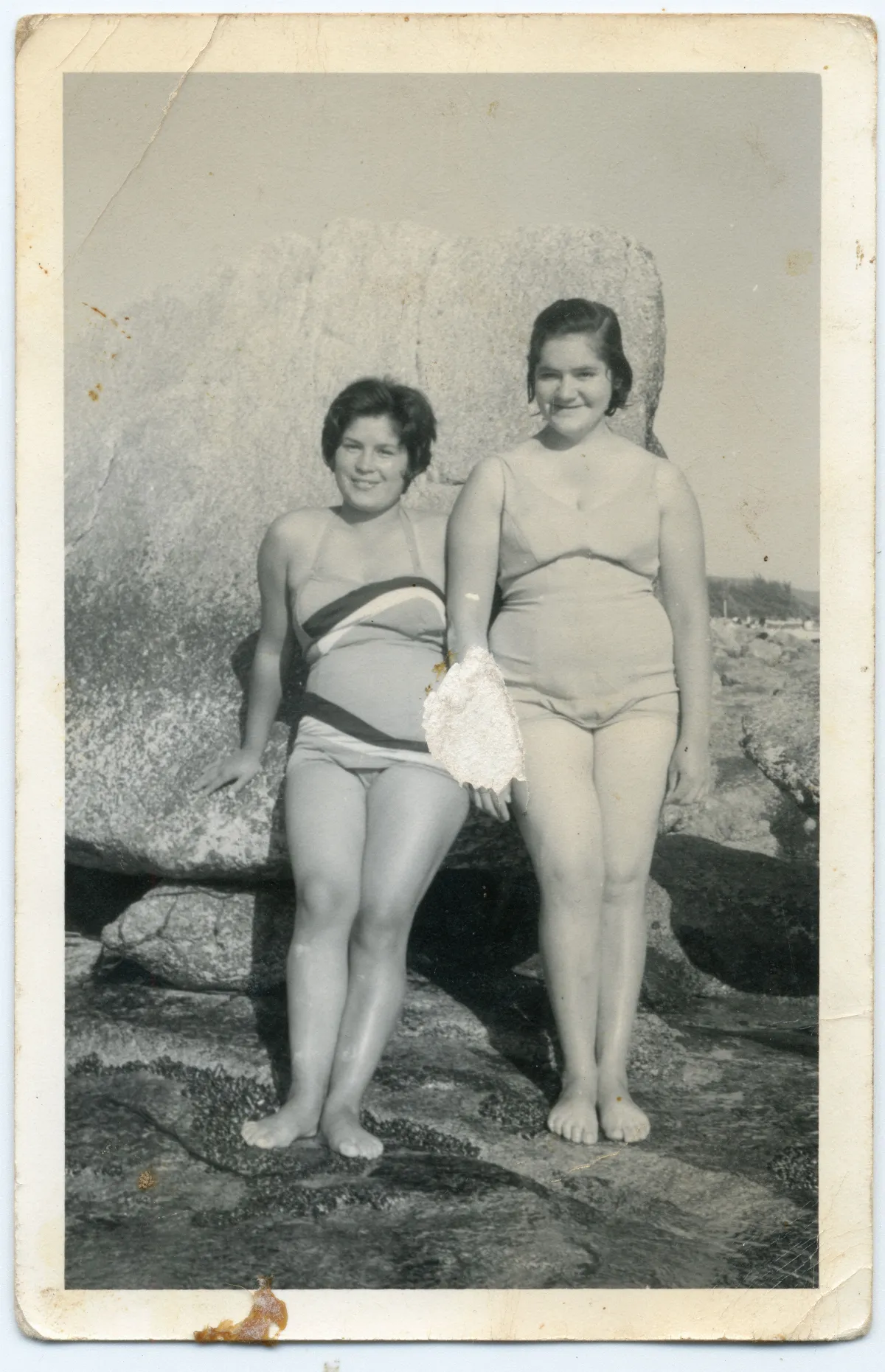 Recuerdo de paseo a la playa — 1966 | Chile de Ayer