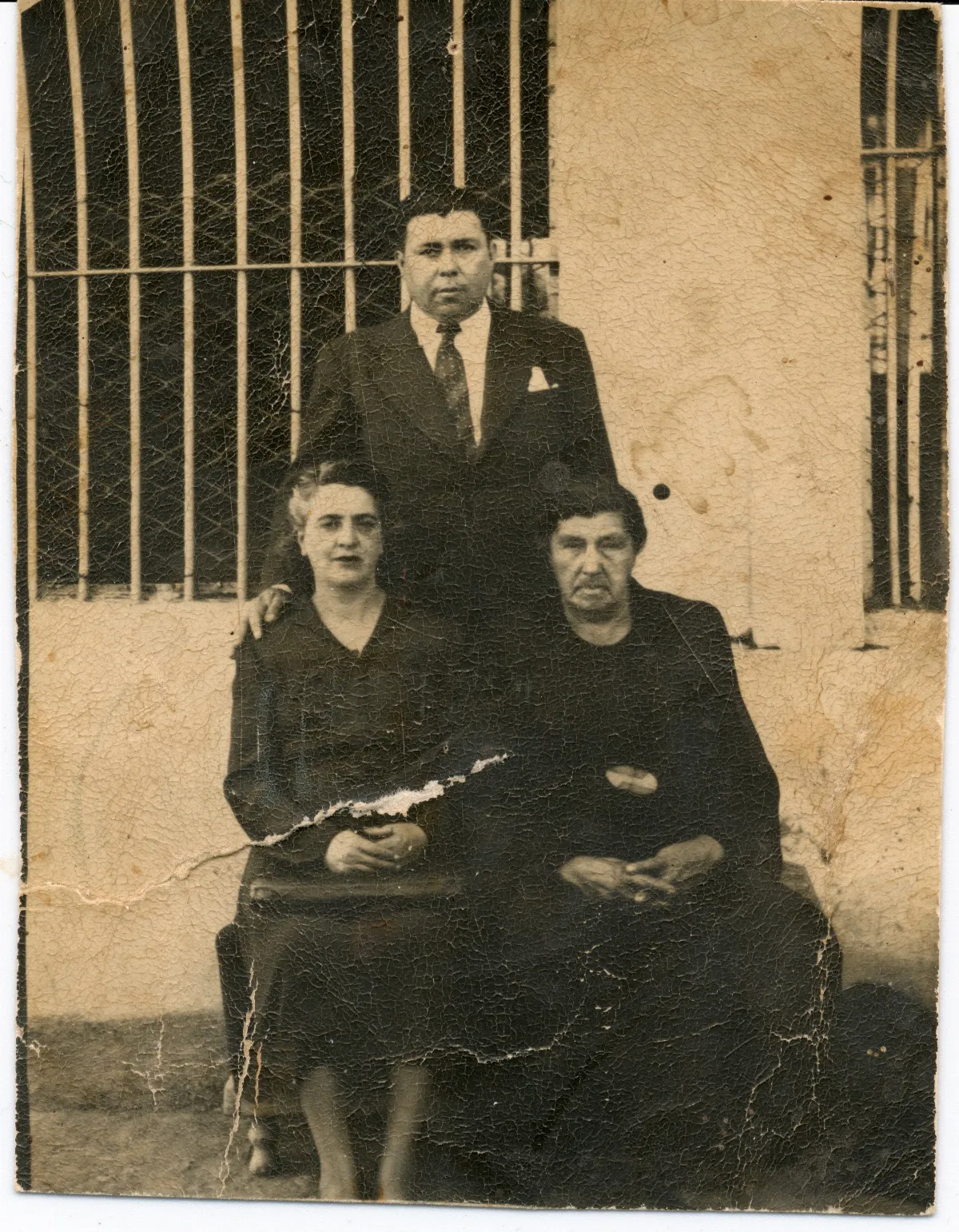 Familia Berríos — 1945 | Chile de Ayer