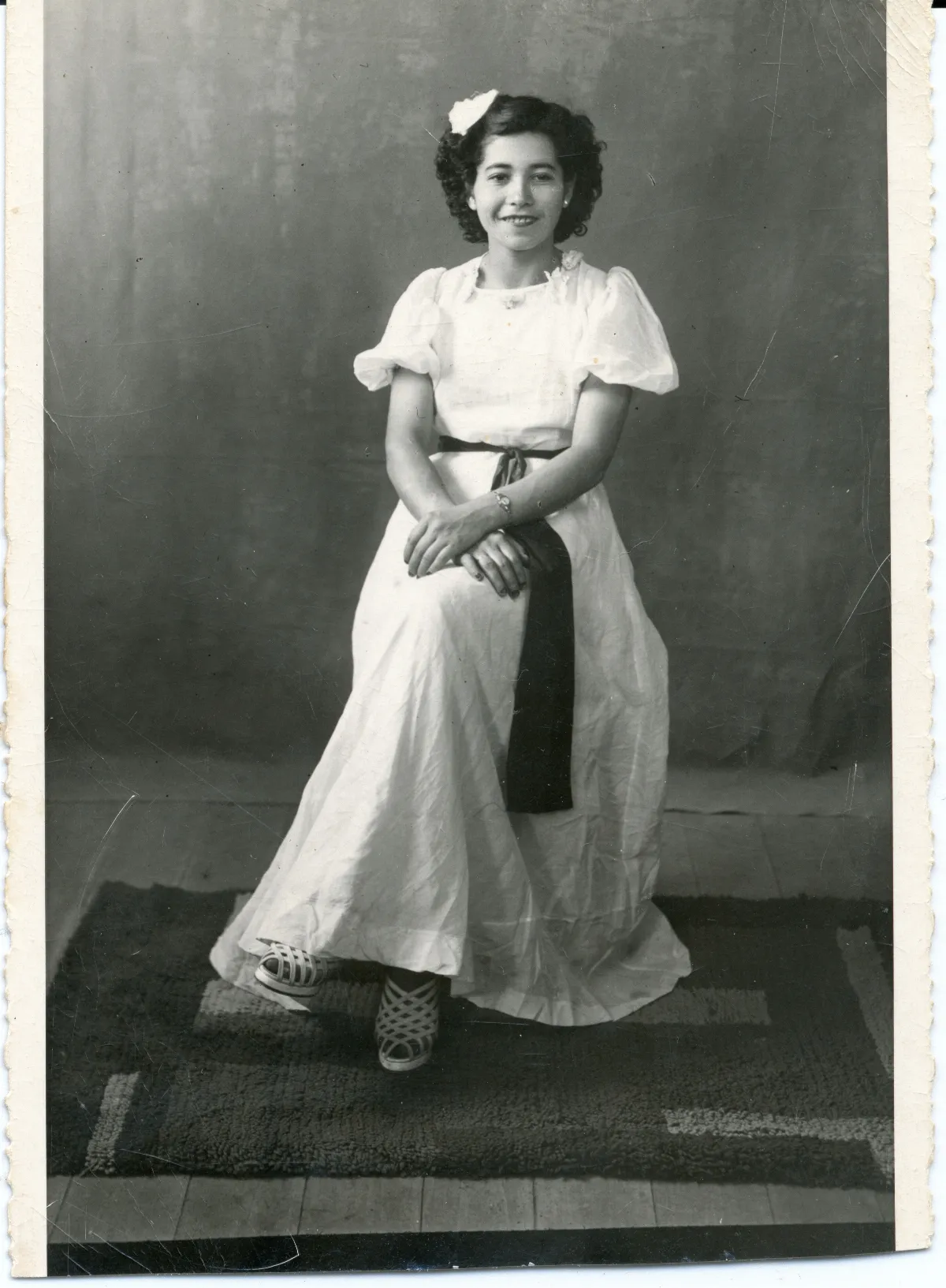 Dama de honor — Los Andes — 1934 | Chile de Ayer