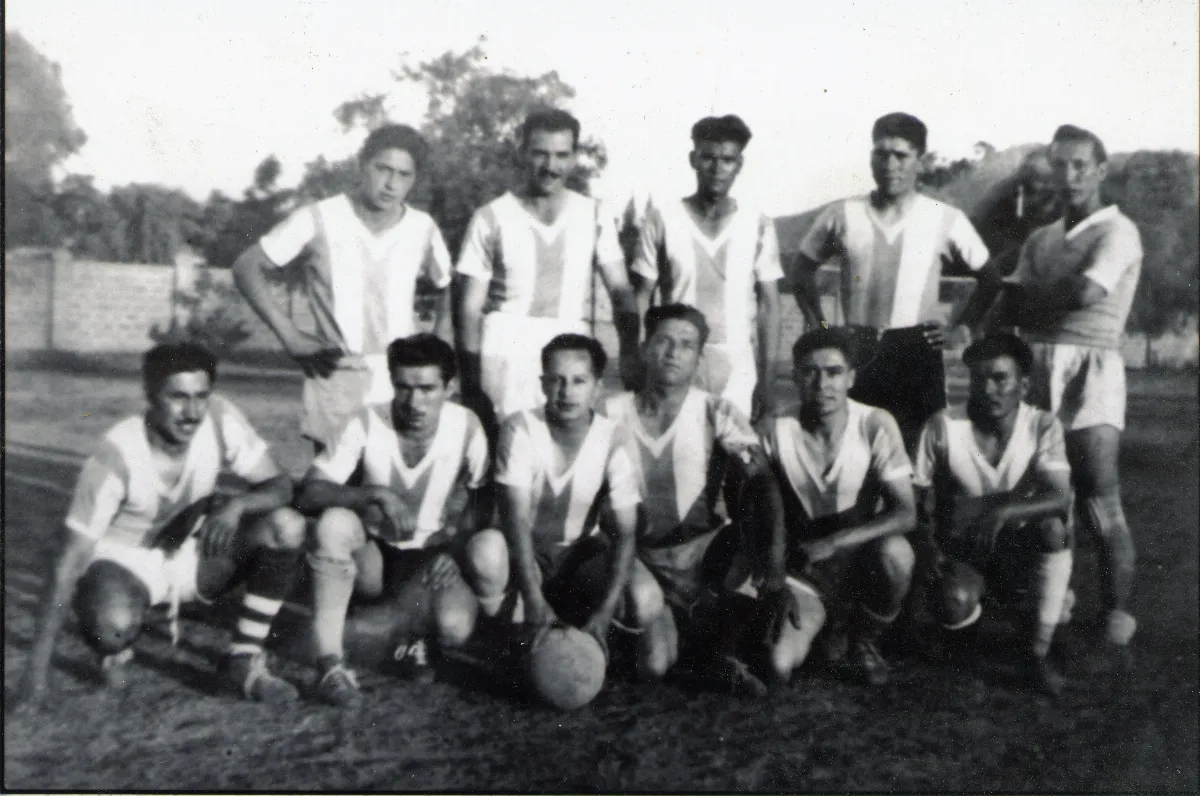 Equipo de futbol Club Deportivo Pocuro — Pocuro — 1960 | Chile de Ayer