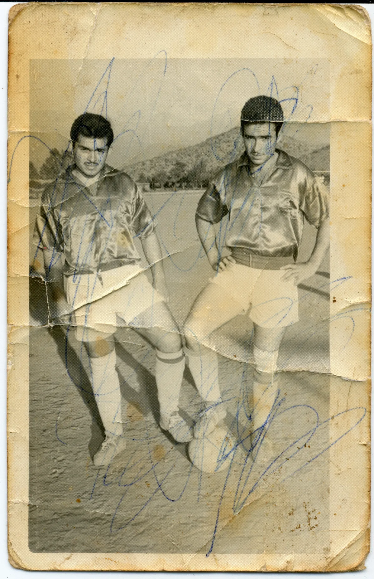 Jugadores de futbol Club Deportivo Pocuro — Pocuro — 1963 | Chile de Ayer