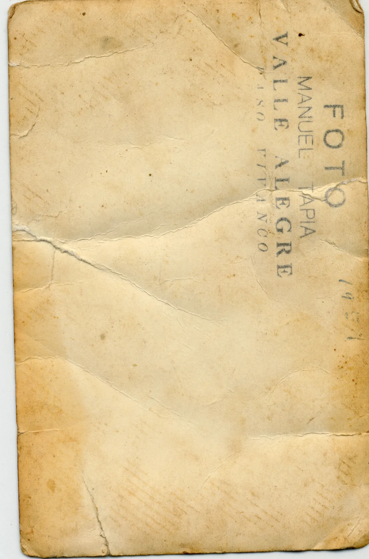 Reverso fotografía DIG-0637 — Pocuro — 1963 | Chile de Ayer