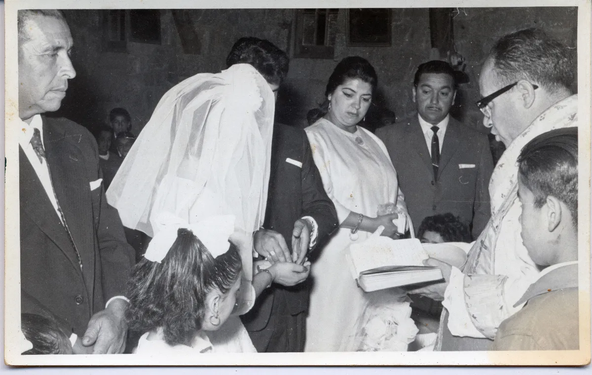 Matrimonio — Pocuro — 1960 | Chile de Ayer