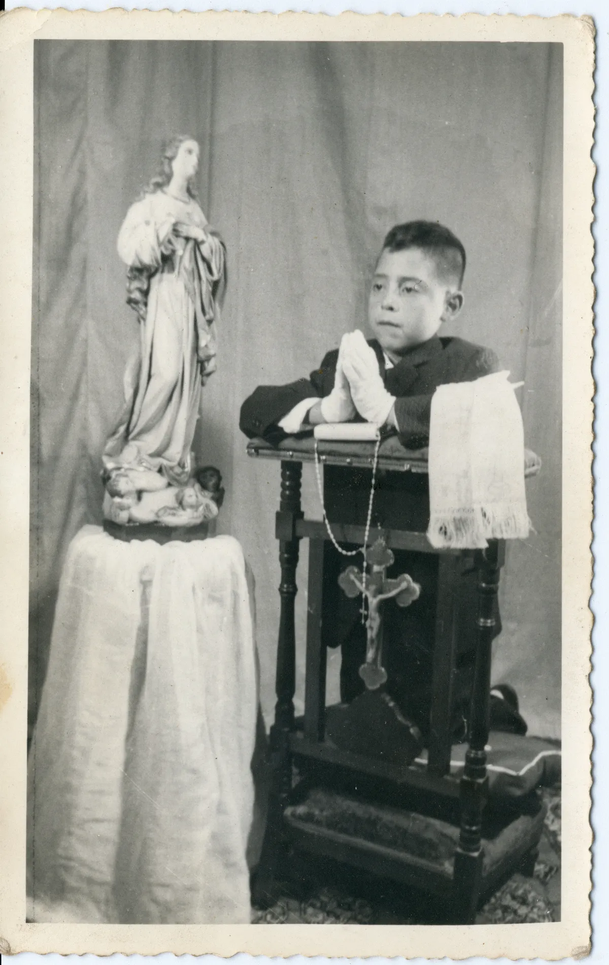 Recuerdo de Primera Comunión — Calle Larga — 1960 | Chile de Ayer