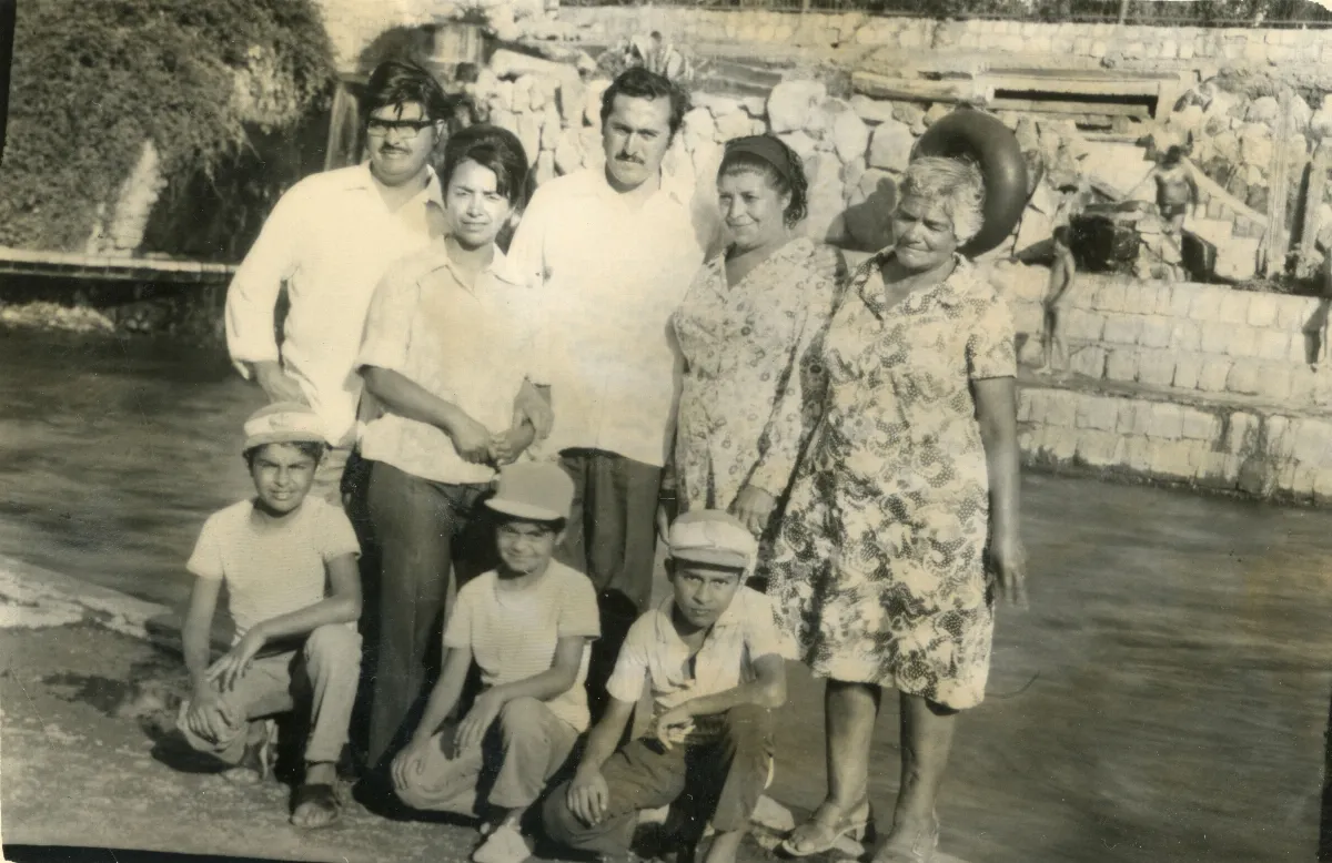 Paseo al río — Calle Larga — aprox. 1960 | Chile de Ayer