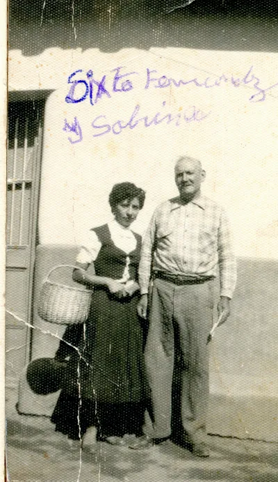 Sixto Fernandez y Sobrina — Pocuro — 1952 | Chile de Ayer