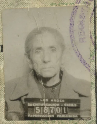 Foto de CI de Rosa Palma — Calle Larga — 1959 | Chile de Ayer