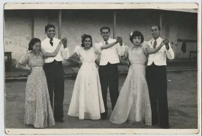 Baile de Fiestas Primaverales — Calle Larga — 1944 | Chile de Ayer