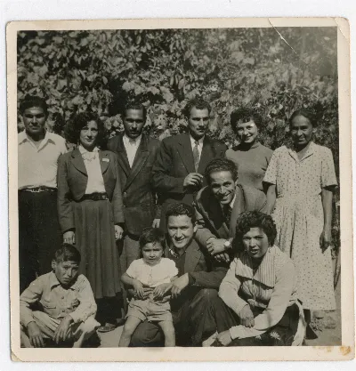 Fotografía Familiar — Calle Larga — 1955 | Chile de Ayer