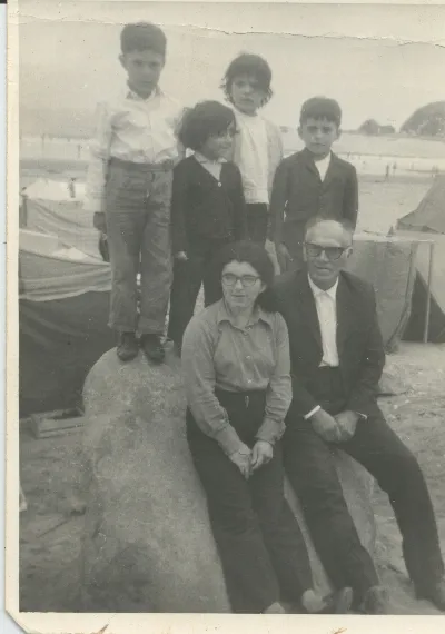 Paseo familiar a la playa de Ventanas — 1971 | Chile de Ayer