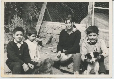 Hermanos Familia Contreras Vergara — Pocuro — 1966 | Chile de Ayer