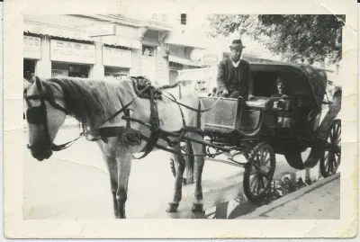 Coche Victoria — Los Andes — 1960 | Chile de Ayer