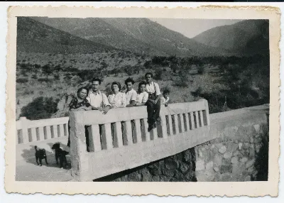 Puente Fundo El Castillo — Calle Larga — 1948 | Chile de Ayer