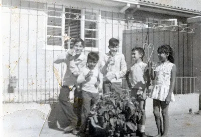 Niños amigos de la Familia — Los Andes — 1961 | Chile de Ayer