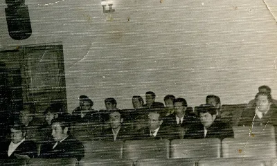 Reunión de funcionarios municipales — Los Andes — 1972 | Chile de Ayer