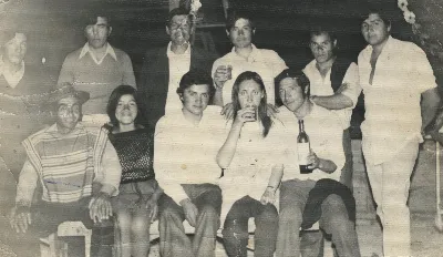 Celebración de Fiestas Patrias — Calle Larga — 1974 | Chile de Ayer