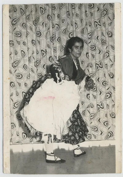Bailarina de Danzas Españolas — 1955 | Chile de Ayer