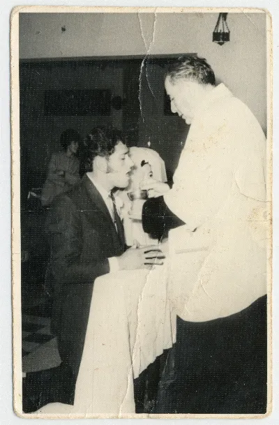 Misa de matrimonio Salinas Santibañez — Calle Larga — 1963 | Chile de Ayer