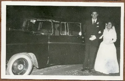 Novios — Calle Larga — 1960 | Chile de Ayer