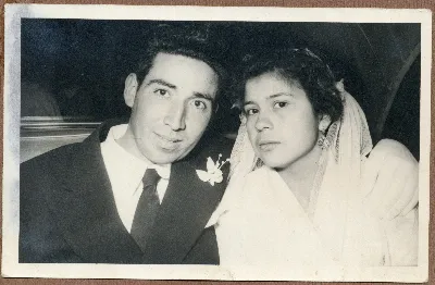 Novios — Calle Larga — 1960 | Chile de Ayer