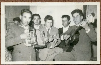 Músicos de Calle Larga — Calle Larga — 1960 | Chile de Ayer