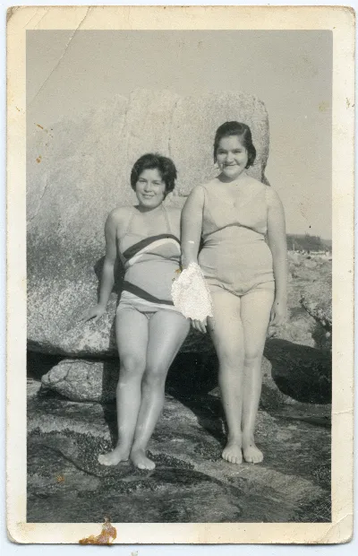 Recuerdo de paseo a la playa — 1966 | Chile de Ayer