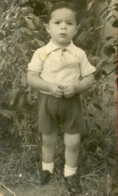 Niño Jorge Guillermo Contreras Vergara — Pocuro — 1959 | Chile de Ayer