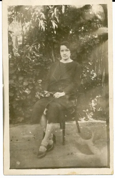 Blanca Elena Clavijo Maturana — Calle Larga — 1915 | Chile de Ayer