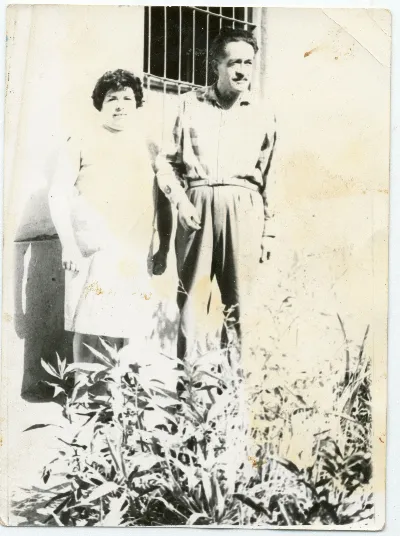 Matrimonio Contreras Vergara — Pocuro — 1960 | Chile de Ayer