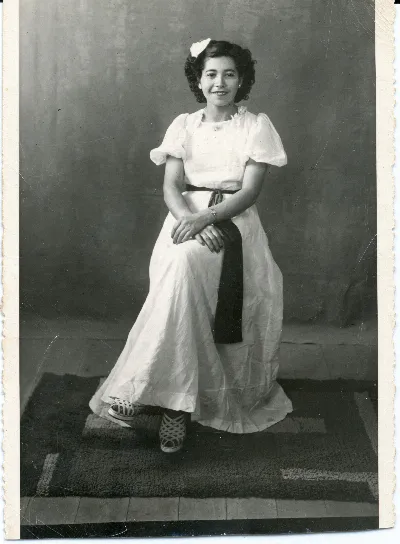 Dama de honor — Los Andes — 1934 | Chile de Ayer