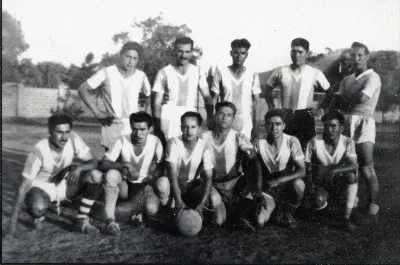 Equipo de futbol Club Deportivo Pocuro — Pocuro — 1960 | Chile de Ayer