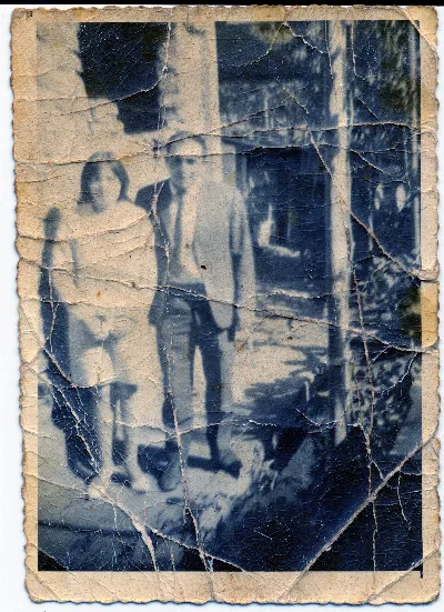 Sonia Sepulveda y Bernardo Berríos — Pocuro — 1970 | Chile de Ayer