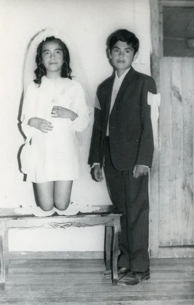 Recuerdo de Priemera Comunión — Pocuro — aprox. 1960 | Chile de Ayer
