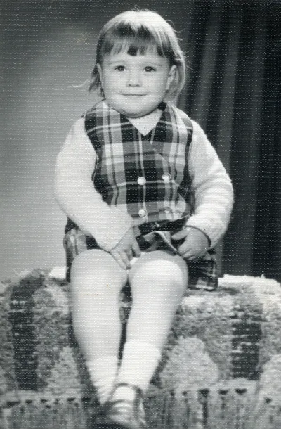 Niña — Calle Larga — aprox. 1960 | Chile de Ayer