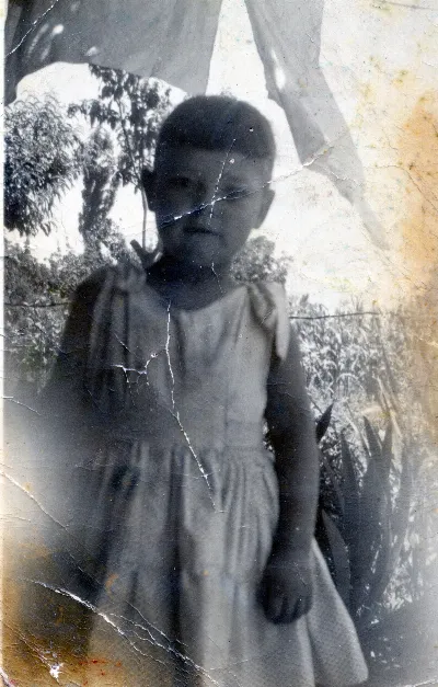 Niña — Calle Larga — aprox. 1960 | Chile de Ayer