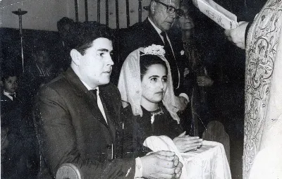 Matrimonio Ahumada Vergara — 1959 | Chile de Ayer