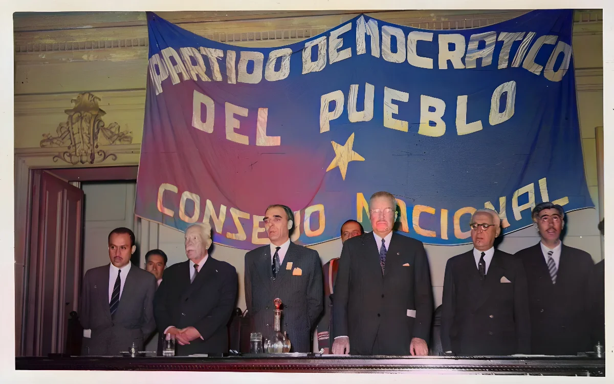Partido Democrático del Pueblo — 1952 | Chile de Ayer