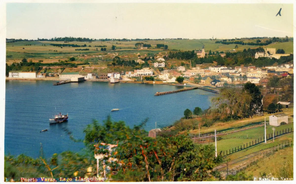 Panorámica de Puerto Varas en al decada del 30 — Puerto Varas — 1935 | Chile de Ayer