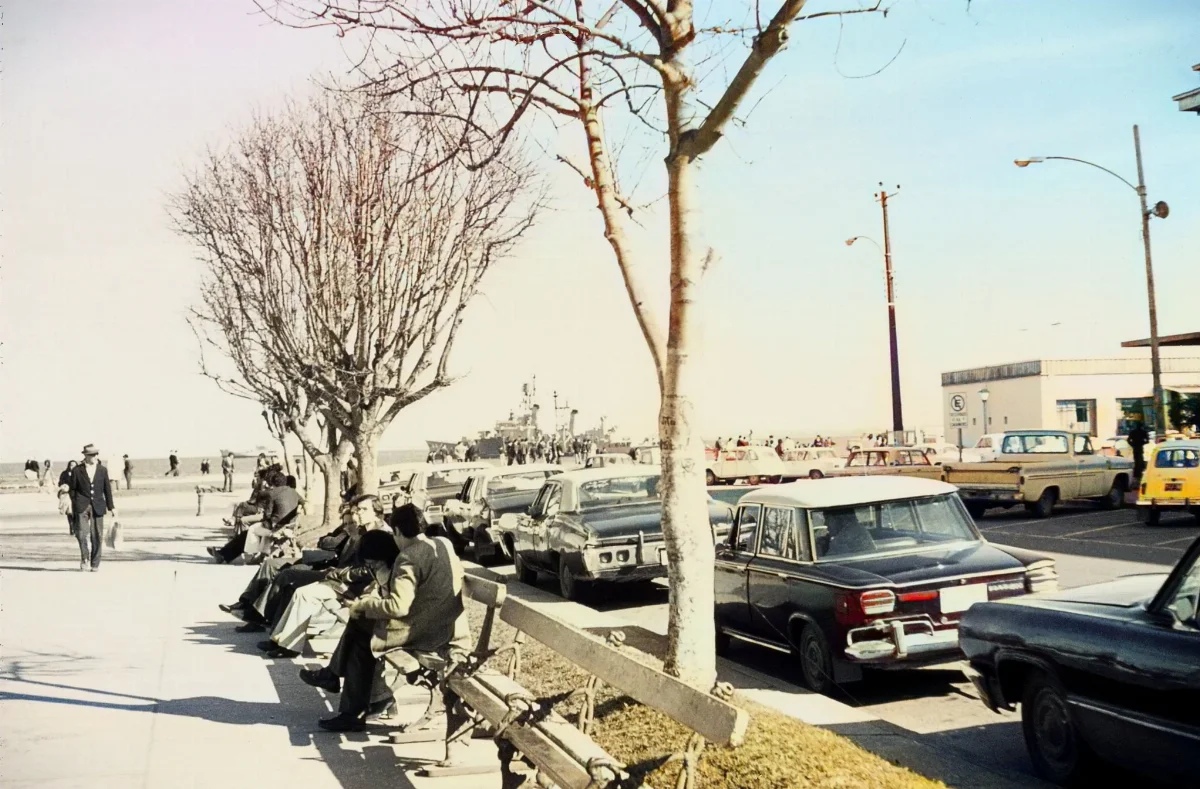 Plaza de Puerto Montt, 1970 — Plaza de Armas de Puerto Montt — 1970 | Chile de Ayer