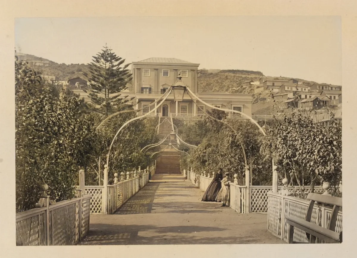 Quinta Waddington, Valparaíso, 1868 — 1865 | Chile de Ayer