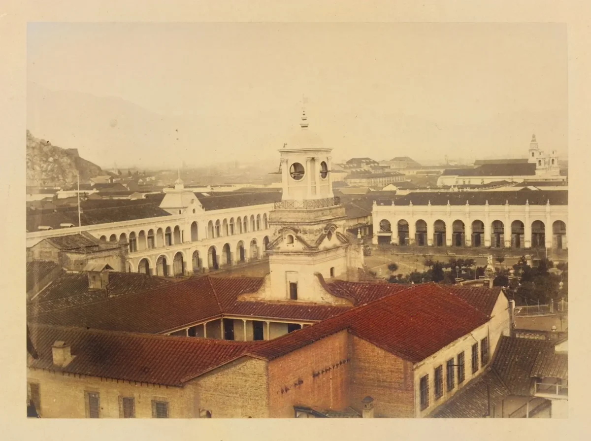 Plaza Mayor de Santiago, 1868 — 1865 | Chile de Ayer