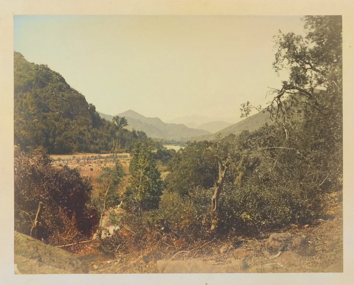 Ruta de Rancagua a Termas de Cauquenes, Machalí, 1868 — 1865 | Chile de Ayer