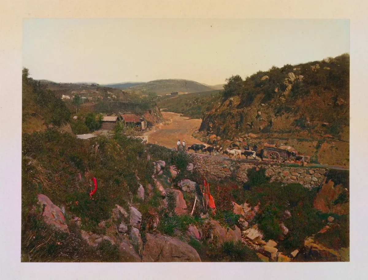 Camino Valparaíso a Santiago, 1868 — 1865 | Chile de Ayer
