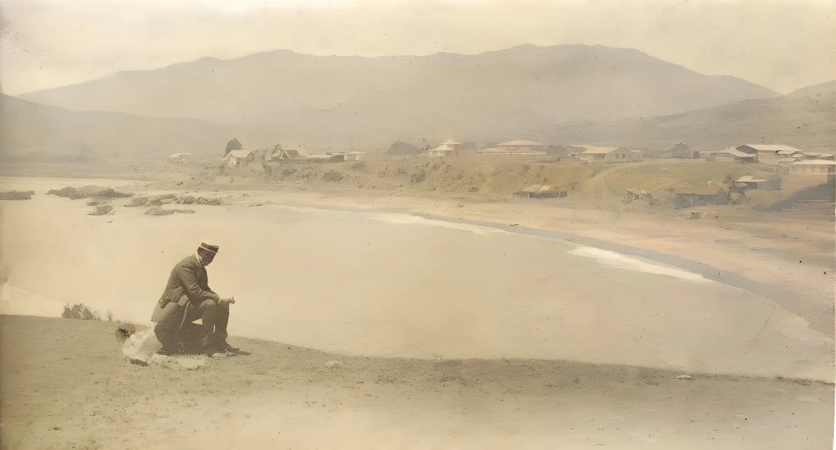 Papudo en 1907 — Bahía de Papudo — 1907 | Chile de Ayer